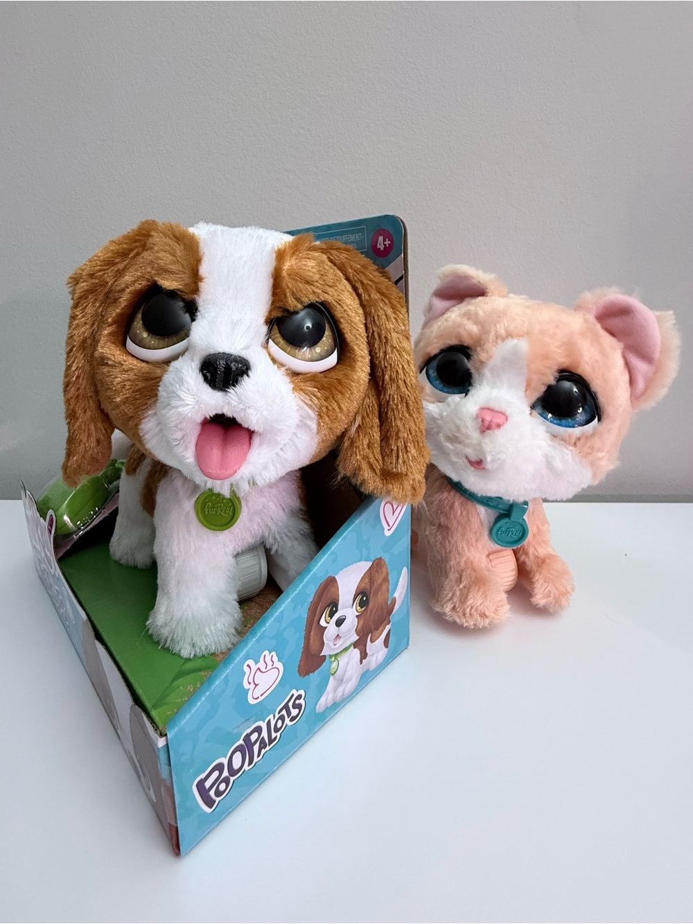 FurReal Friends Lot: Poop-a-Lots Dog (NEW) & Walkalots Kitty (USED Works)